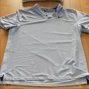 Nike Men's Polo Shirt in Light Blue